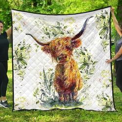 Quilt Blanket For Cow Lovers 06 Dhc02012061Td and Home Decor
