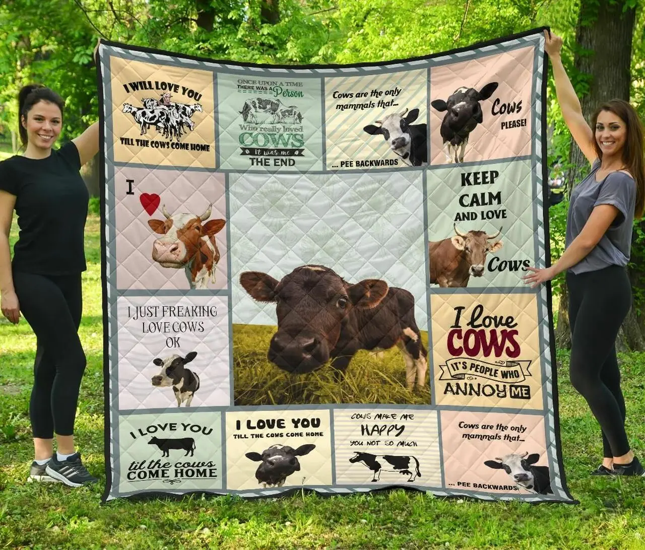 Quilt Blanket For Cow Lovers 13 Dhc02012056Td and Home Decor