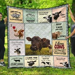 Quilt Blanket For Cow Lovers 13 Dhc02012056Td and Home Decor