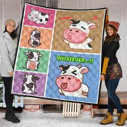 Quilt Blanket For Cow Lovers 14 Dhc02012054Td and Home Decor