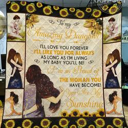 Quilt  Daughter  You Are My Sunshine 01  Quilt and Home Decor