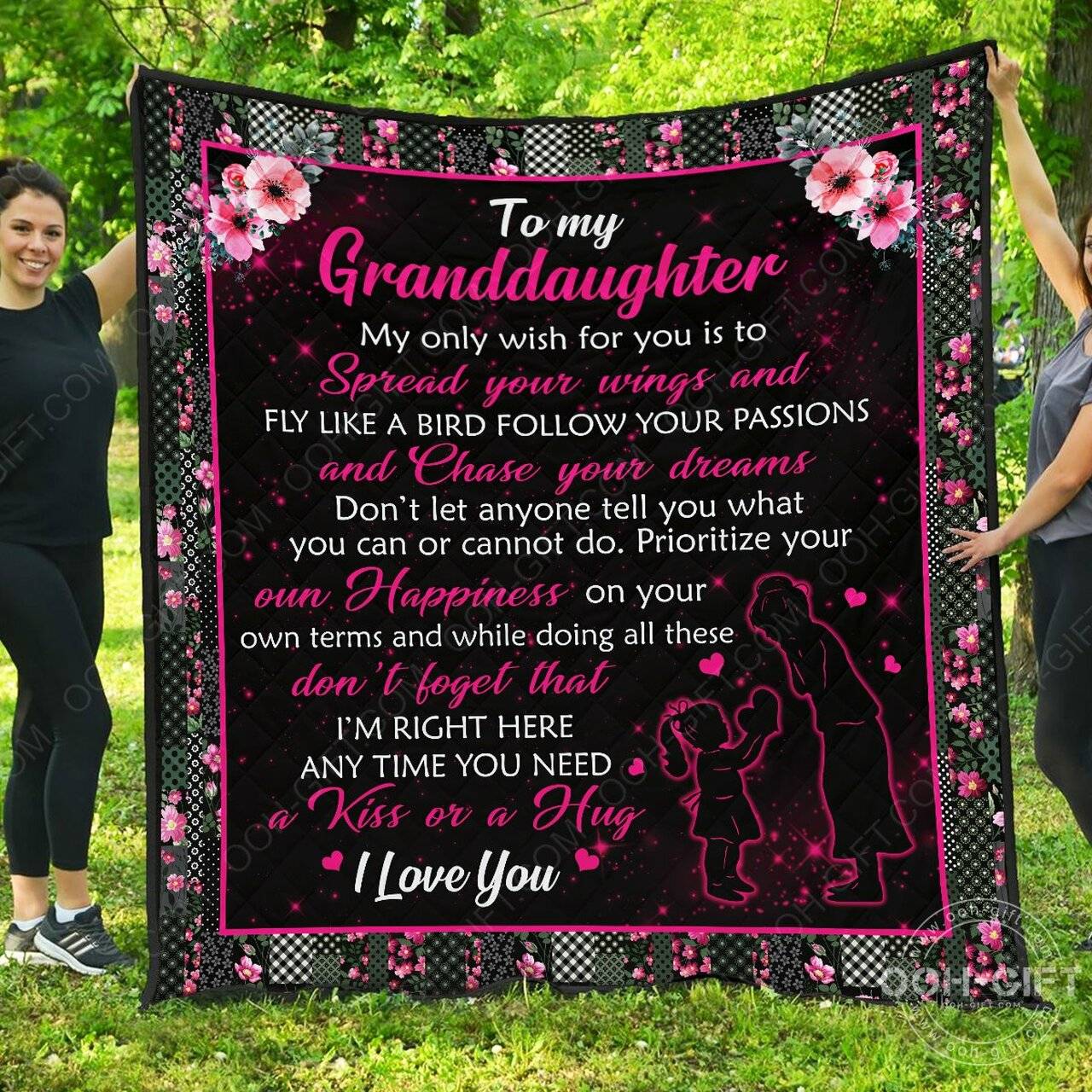 Quilt Granddaughter Grandma And Granddaughter Quilt and Home Decor