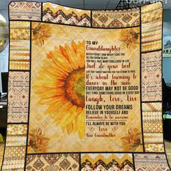 Quilt  Granddaughter  You Are My Sunshine Grandma  Quilt and Home Decor