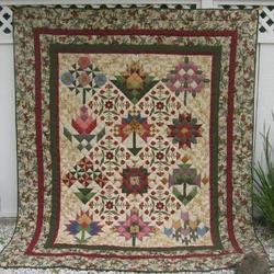 Quilter Garden Quilt Tdhph and Home Decor
