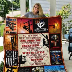 Quilts Lineman Gacla31 and Home Decor