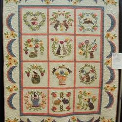 Rabbit Cla170645 Quilt Blanket and Home Decor