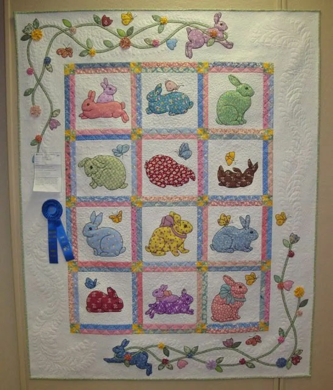 Rabbit Clm190657 Quilt Blanket and Home Decor