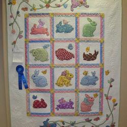 Rabbit Clm190657 Quilt Blanket and Home Decor