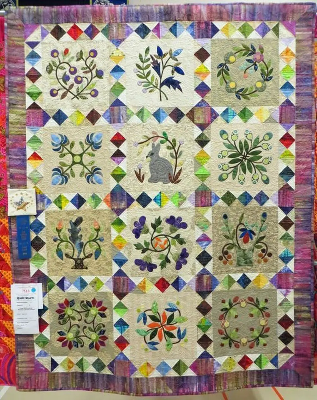 Rabbit Forest Cla2210379Q Quilt Blanket and Home Decor