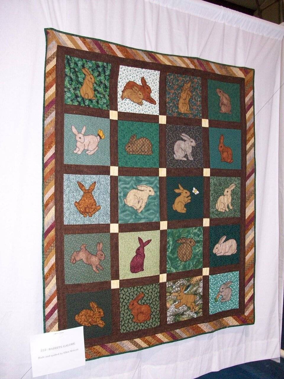 Rabbit Galore Quilt Tdhah and Home Decor