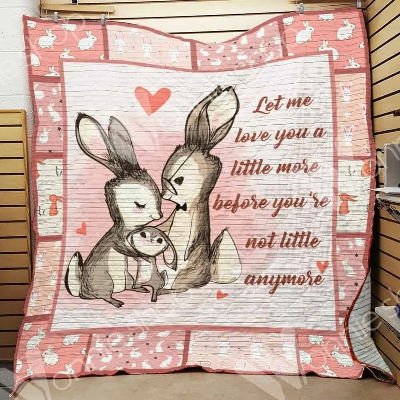 Rabbit Hur Quilt me and Home Decor