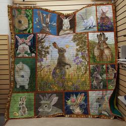 Rabbit Quilt Tdhow and Home Decor