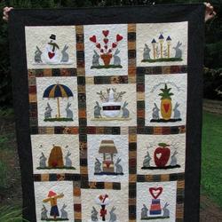 Rabbit Quilt Tdhsc and Home Decor