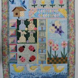 Rabbit Quilt Tdhvx and Home Decor