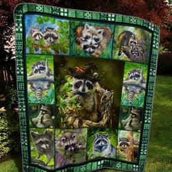 Racoon Quilt Tdhlx and Home Decor