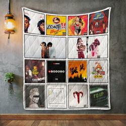 Rae Sremmurd Album Covers Quilt Blanket and Home Decor