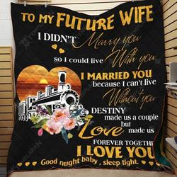 Railroaders Wife Quilt Tdhjf and Home Decor
