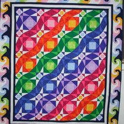 Rainbow Storm Quilt Tdhye and Home Decor