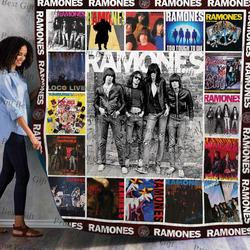 Ramones Cover Poster Quilt 3 and Home Decor