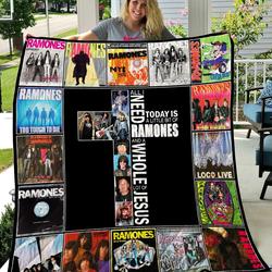 Ramones Quilt 1809 and Home Decor