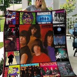 Ramones Quilt Blanket M230508  Quilt and Home Decor
