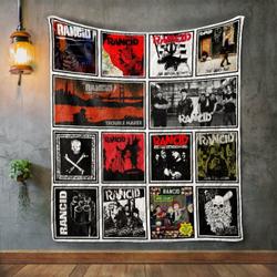 Rancid Album Covers Quilt Blanket and Home Decor