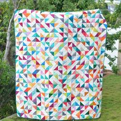 Random Block Quilt Tdhiw and Home Decor