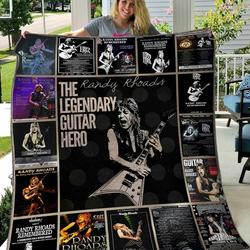 Randy Rhoads V1 Blanket Th0107 Quilt and Home Decor