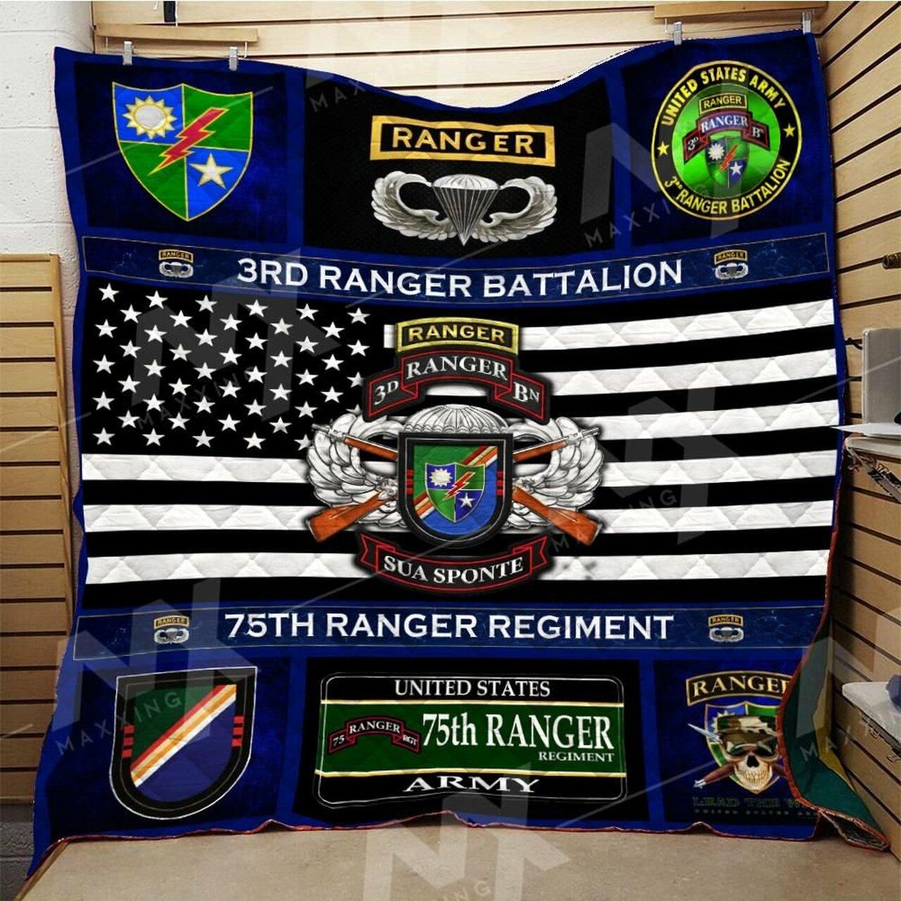 Ranger Regiment Quilt Blanket Dhc0910564Vt and Home Decor