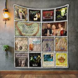 Rasputina Album Covers Quilt Blanket and Home Decor