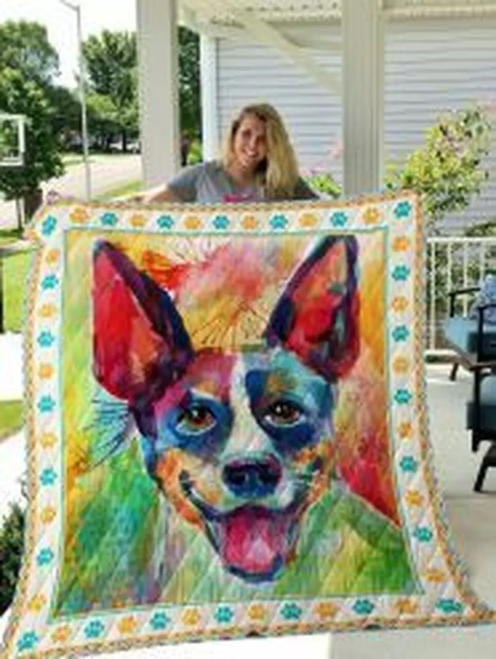 Rat Terrier Quilt Blanket Luk6Ys Dhc0301781Dd and Home Decor