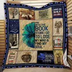Reading Books Cl19100720Mdq Quilt Blanket and Home Decor