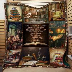 Reading Bring The Soul Quilt Blanket Dhc04011975Dd and Home Decor