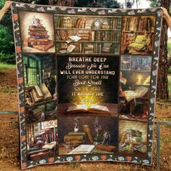Reading Quilt Blanket Dhc13122827Vt and Home Decor