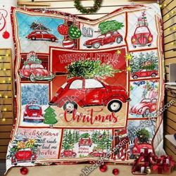 Red Christmas Beetle Quilt Tdhjn and Home Decor