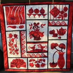 Red Delicious Quilt Tdhwa and Home Decor