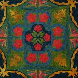Red Garden Quilt Tdhcc and Home Decor