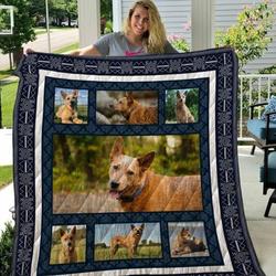 Red Heeler Quilt Tdhtc and Home Decor