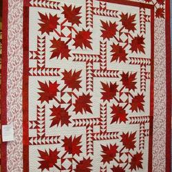 Red Maple Leaves Cla2110384Q Quilt Blanket and Home Decor
