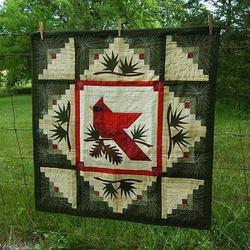 Redbird Clm170675 Quilt Blanket and Home Decor