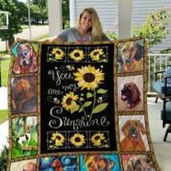 Redbone Coonhound Quilt Blanket Luk4Qe Dhc0301729Dd and Home Decor