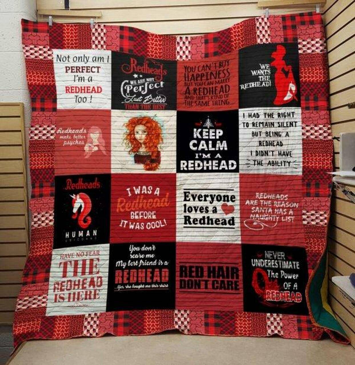 Redhead 19022292 Quilt Blanket Quilt and Home Decor
