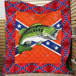 Redneck Fishing Quilt Hqi and Home Decor