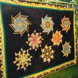 Regal Whirls Cla2110387Q Quilt Blanket and Home Decor