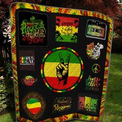 Reggae Quilt Tdhsl and Home Decor