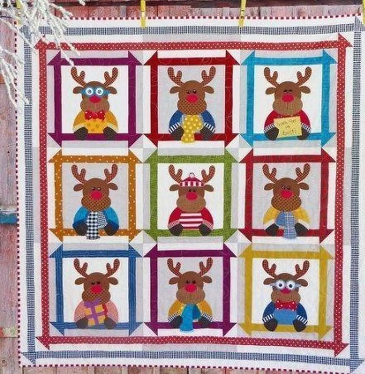 Reindeer Hur Quilt Bevroa and Home Decor