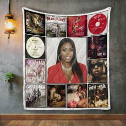 Remy Ma Album Covers Quilt Blanket and Home Decor
