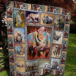 Rhino Quilt Tdhgn and Home Decor