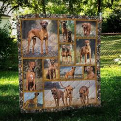 Rhodesian Ridgeback Life Quilt Tdhmr and Home Decor