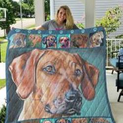 Rhodesian Ridgeback Quilt Blanket Luk16K Dhc0301852Dd and Home Decor